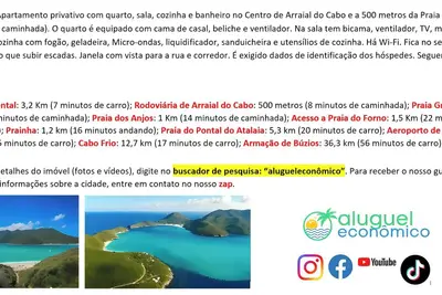 Arraial do Cabo - Apt 03 - Brisas do Farol - Economical Rent