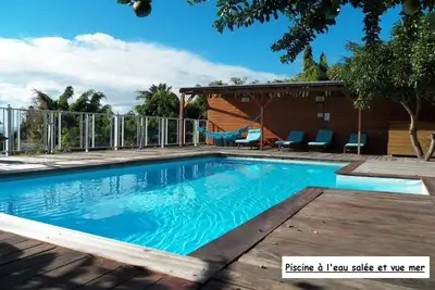 Image de Gite 6 pers corail face a la mer piscine Ancv