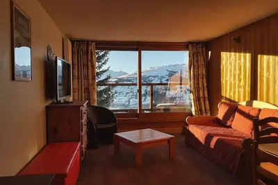 Image de Très agréable deux pièces cabine idéalement situé en centre station au pied des remontées mécaniques