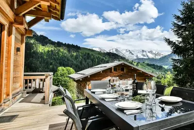 Image de Chalet le Gypaete: geräumig und modern für 10 Personen, 5 Schlafzimmer.