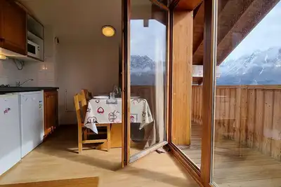 Image de Appartement cabine 2 pièces - 6 pers - Près des pistes