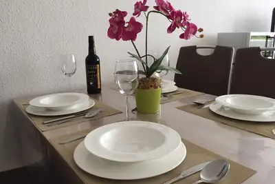 Image de Cozy holiday apartment in Cuxhaven Duhnen with swimming pool, sauna and steam room