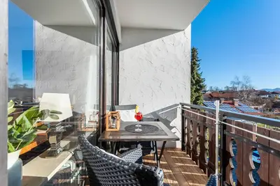 Image de Appartement moderne \"Seebruck\" avec balcon et Wi-Fi
