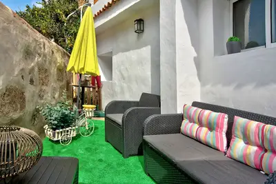 Image de Maison de vacances \"Casa del Callejón\" avec vue sur la montagne, terrasse et douche extérieure