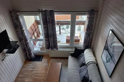 Image de Studio mezzanine 32m² Tignes, balcon, wifi, lave-linge, séjour lit convertible