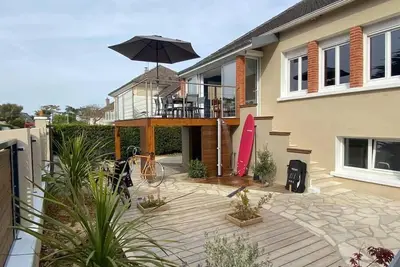 Image de Gîte de 4 à 8 pers, 4 étoiles, tout inclus, 150 m de la mer