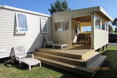 Image de Mobilhome Climatise 6 pers au camping de la Yole 4**** Ă Saint Jean de Monts