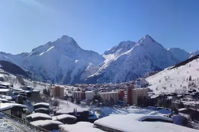 Image de 70m2 bottom of the slopes, superb view