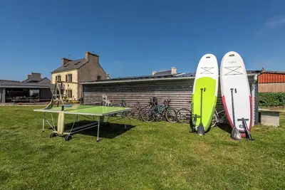 \"Villa Léonie\" grande maison avec piscine intérieur sur la côte des légendes