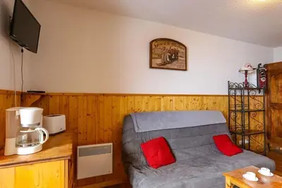 Image de Appart cosy à Val Thorens - 3 pers, proche pistes et commerces