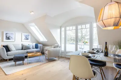 Image de Modern 3-room vacation apartment for up to 4 people with balcony.