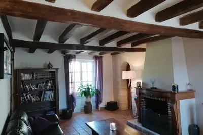 Image de Maison de charme avec jardin et cheminée