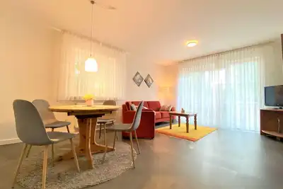 Apartment house on the North Sea beach, Whg. 1, on the Rennweide 1b, 62sqm - Apartment house on the North Sea beach