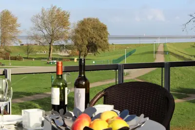 Image de Penthouse Seepanorama, Am Alten Deich 16\/9 - Welcome to the Seepanorama apartment!