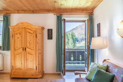 Image de Appartement de vacances Karwendelblick avec vue sur montagne