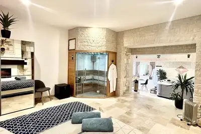 Image de Suite privative Jacuzzi Sauna de la Villa Del Castagnol