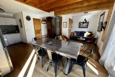 Image de Appartement classé 3 étoiles à 10mn de Chamonix avec vue sur le Mont-Blanc