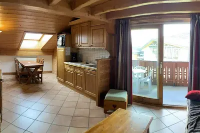 Image de Appartement cosy aux Saisies avec balcon, 6 pers