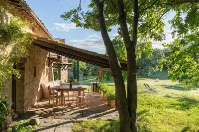 Image de Le Pianore Villa avec piscine privée, vue sur le mont Amiata, Az bio 50ha