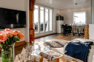 Image de Penthouse Sommerwind with swimming pool and sauna - Modern vacation apartment in