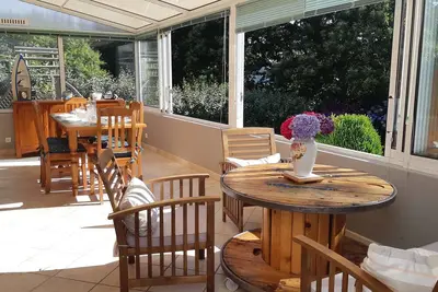 Image de Maison avec jardin, grande véranda, Wifi à St Quay-Perros