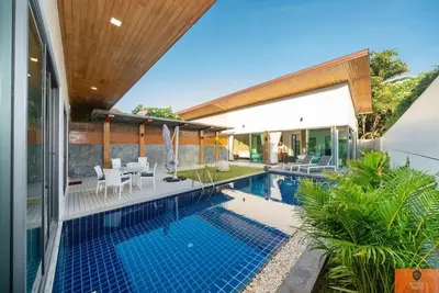 Image de Beautiful modern villa - Large private pool 2 bedrooms, 2 bathrooms. . . S. A. M. . Kitchen. Parking