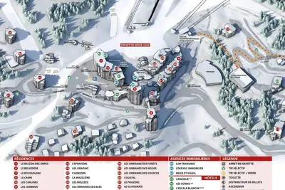 Image de Centre station, 6ème étage, balcon, télévision, casier à ski, 43m², Les Orres