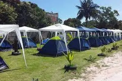 Image de Complete camping tent for 2 guests