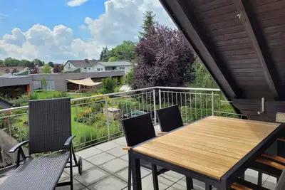 Image de Appartement de vacances \"Allgäu\" près du lac avec terrasse sur le toit et Wi-Fi