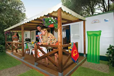 Image de Chalet indépendant dans un parc naturel sur la côte