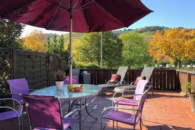 Image de With terrace and Moselle view