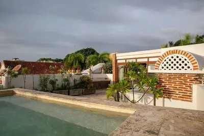 Car113 - Belle villa de 3 chambres avec vue mer à Carthagène