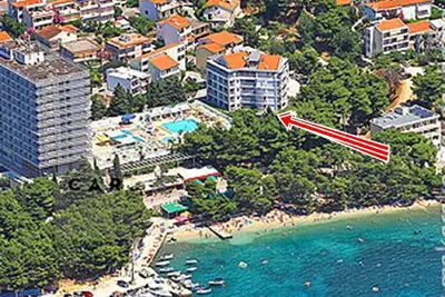 Image de Appartement de vacances Makarska pour 1 - 8 personnes avec 2 chambres à coucher - Appartement de vac
