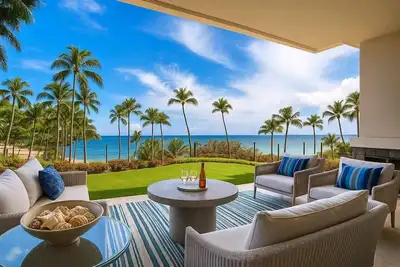 Image de Kbm Resorts | Free Car | Anuenue At Montage Kapalua Bay, Oceanfront 3-Bedroom Condo with Daily Housekeeping, Spa!