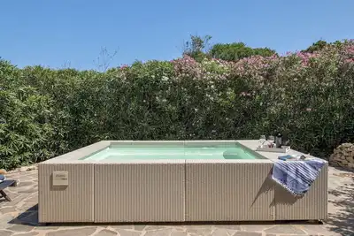 Image de Maison de vacances privée avec climatisation, piscine privée, Wifi, Tv, terrasse, parking