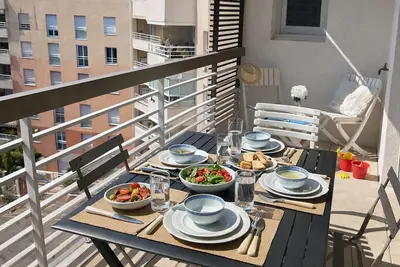 Image de Appartement avec climatisation et parking - 4 pers.