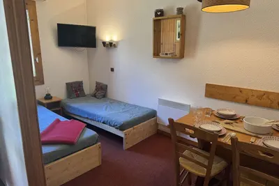 Image de La Lauzière Dessus 27 - Studio divisible avec terrasse plein sud
