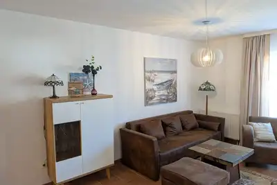 Image de Comfortable vacation apartment surrounded by greenery with terrace and pool in the Zingst vacation park -