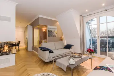 Image de Modern 3-room apartment directly behind the Baltic Sea dike - Logierhaus Friedrich