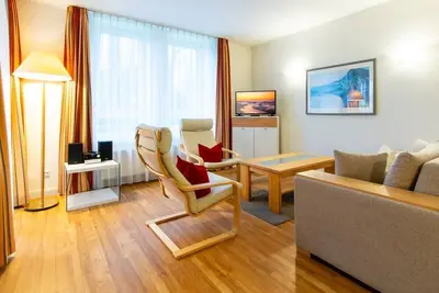 Image de Dog-friendly vacation apartment with sunny terrace in a prime beach location