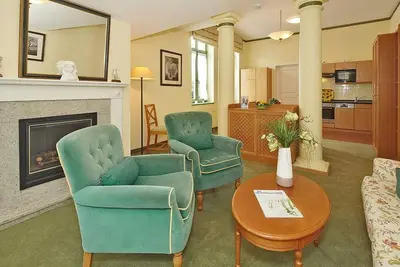 Image de Pretty attic apartment with sunny balcony in Kaiserbad Heringsdorf - Villa