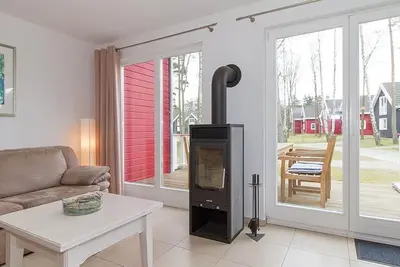 Image de Great vacation home with infrared sauna, fireplace and south-facing terrace - 700 m to the beach! - Baltic Sea Park RĂĽgen