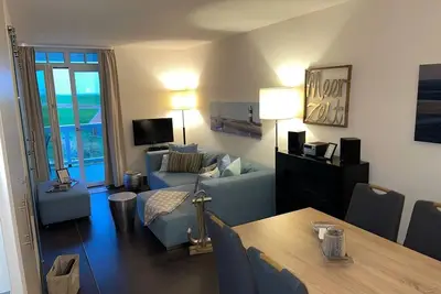 Image de Vacation apartment near the beach with sauna, beach chair and balcony with land & sea view