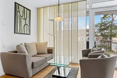 Image de Beautiful apartment with balcony and underfloor heating - only 150 m to the Baltic Sea beach! -