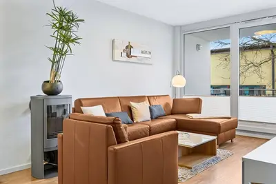 Image de Beautiful vacation apartment with balcony, underfloor heating & only 150 m to the Baltic Sea beach