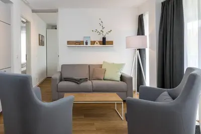 Image de Beachfront apartment with balcony incl. parking, use of swimming pool & sauna -