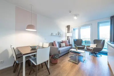 Image de Chic vacation apartment near the beach with sheltered loggia and sauna in the house!