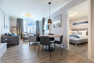 Image de Tasteful vacation apartment near the Baltic Sea with loggia and in-house Spa -