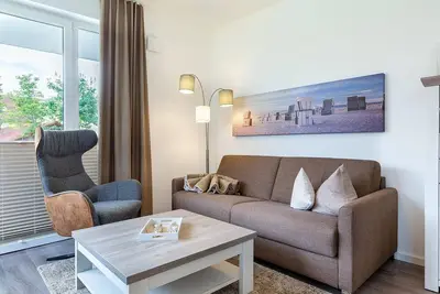 Image de Tolles Familien-apartment Nahe Ostsee mit Terrasse, Spielplatz und Saunabereich - Aparthotel