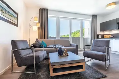 Image de Modern and cozy vacation apartment near the Baltic Sea with a great, sunny balcony -
